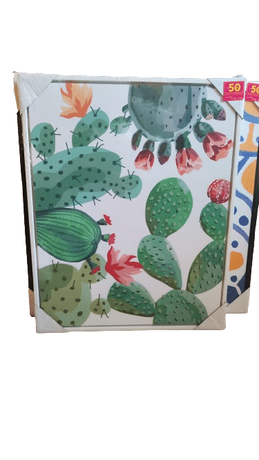 Tableau motif cactus