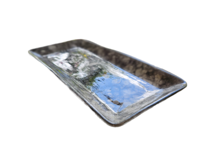 Plateau Rectangulaire Service "Goutte" - Design Contemporain pour Tapas et Apéritifs – Image 1