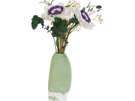 🌼 Fleur d'Anémone en Papier Crépon haut de gamme - Création artisanale – Image 3