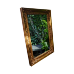 Grand Miroir doré moulure vintage