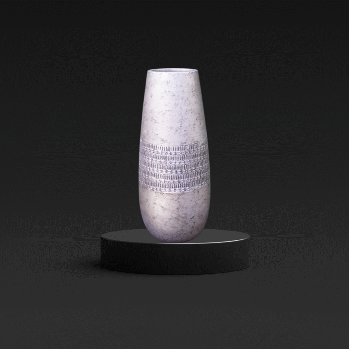 Location Vase décoratif argenté – Accessoire événementiel | La Réunion 3