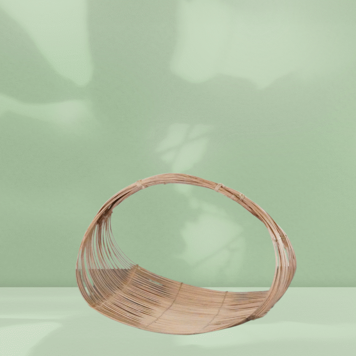 Corbeille Elipse – Panier en Fibres Naturelles | Opalme | La Réunion 3