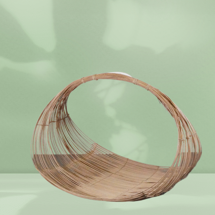 Corbeille Elipse – Panier en Fibres Naturelles | Opalme | La Réunion 4