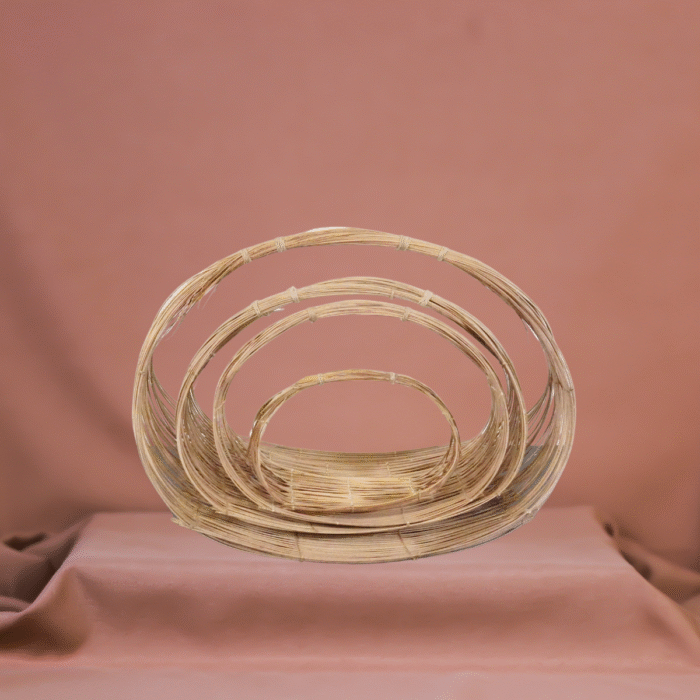 Corbeille Elipse – Panier en Fibres Naturelles | Opalme | La Réunion 5 Corbeille Elipse – Panier en Fibres Naturelles | Opalme | La Réunion 5