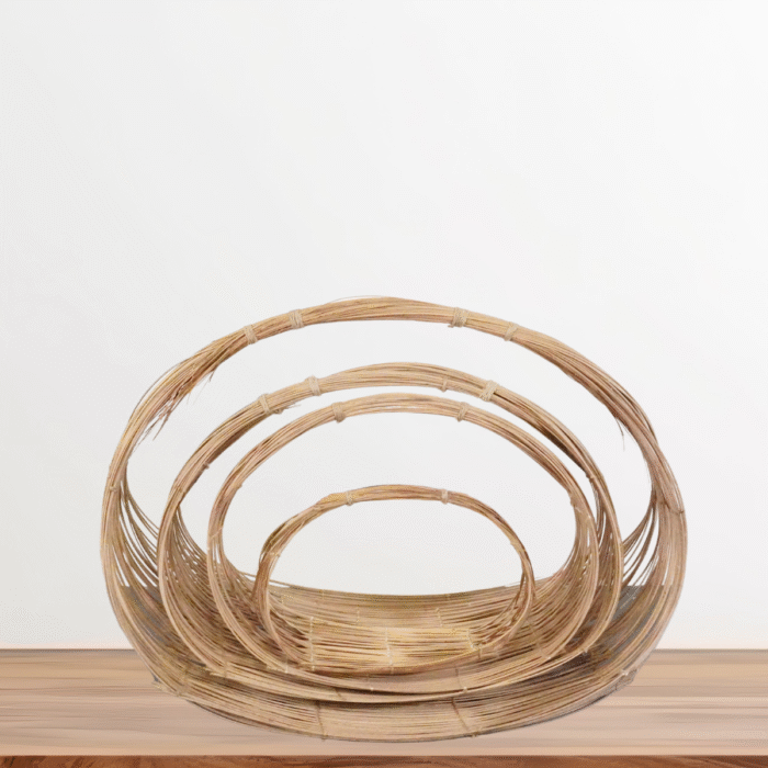 Corbeille Elipse – Panier en Fibres Naturelles | Opalme | La Réunion 6
