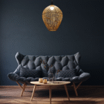 Suspension Luminaire "Lanterne Japonaise" – Modèle en Fibres Naturelles | Opalme | La Réunion