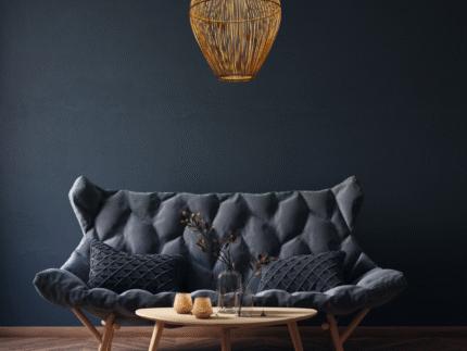 Suspension Luminaire "Lanterne Japonaise" – Modèle en Fibres Naturelles | Opalme | La Réunion