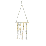 Suspension macramé "Bouton d'Or" - Décoration Murale Unique | La Réunion