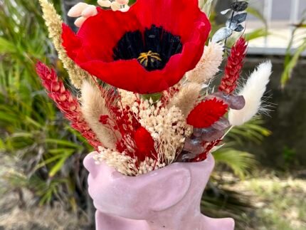 Vase décoratif buste support floral – Image 15
