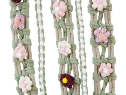Suspension macramé "Bouton Parme" - Déco Nature | La Réunion – Image 8