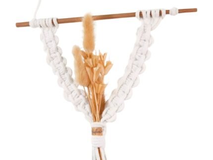 Suspension macramé Soliflore - Décoration Murale Unique | La Réunion – Image 5
