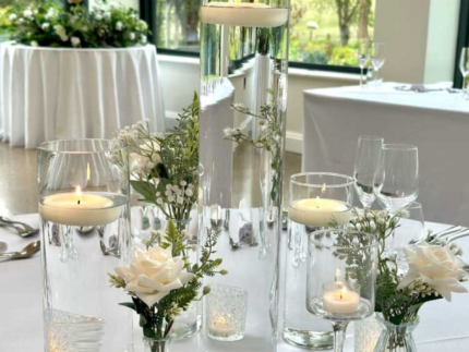 Lot de 10 vases cylindriques location – Décoration élégante pour événements – Image 3