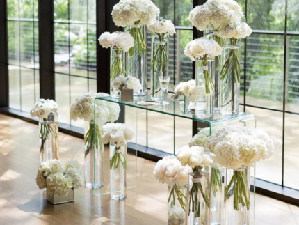 Lot de 10 vases cylindriques location – Décoration élégante pour événements – Image 7