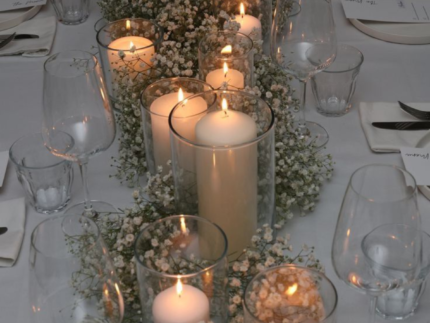 Lot de 10 vases cylindriques location – Décoration élégante pour événements – Image 5