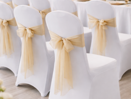 Location housse de chaise blanche | Mariage & Événement La Réunion