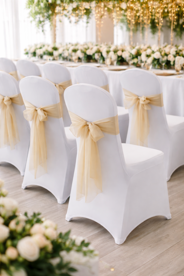 Location housse de chaise blanche | Mariage & Événement La Réunion