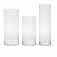 location lot vases cylindriques La Réunion centre de table mariage